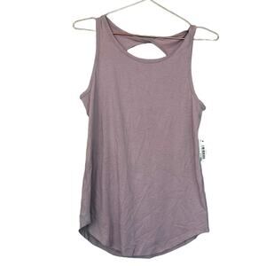 NEW Core I0 Fitted Yoga Tank Top Open Twist Back Size XS new with tag